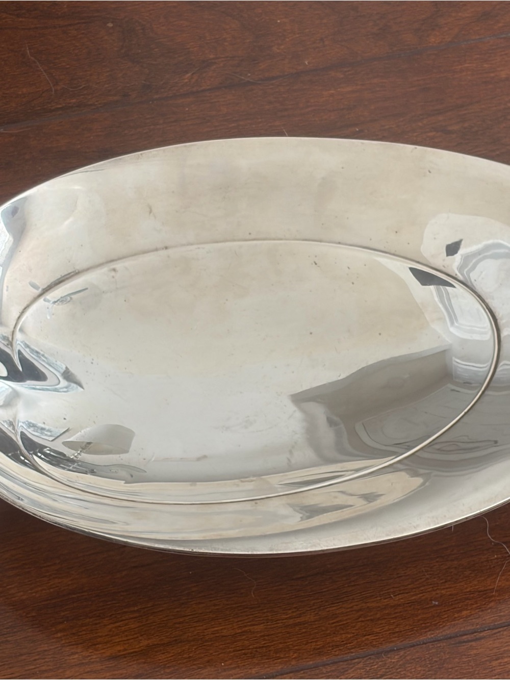 Vintage Tiffany & Co. Sterling Silver 11” Oval Serving Dish 354g approx 22898 M